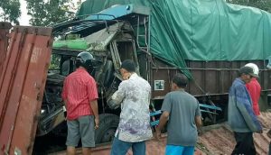 Sopir Truk Jadi Tersangka Kecelakaan Beruntun di Banyuwangi