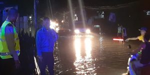 Diguyur Hujan Lebat, Dua Desa di Kecamatan Muncar Terendam Banjir