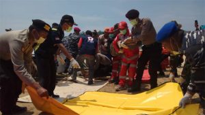 The East Java Regional Police Holds a Tsunami Disaster Handling Simulation at Pancer Banyuwangi Beach