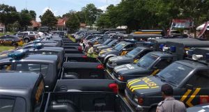 Before the Election 2019, Polres Banyuwangi Periksa Kelayakan Kendaraan Operasional