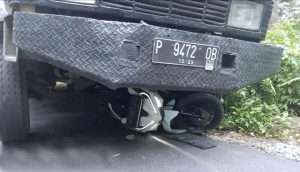 3 Kendaraan Terlibat Kecelakaan di Kalibaru, 1 Orang Tewas