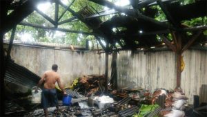 Bakar Sampah, Rumah Warga Sraten Ludes Dilalap Si Jago Merah