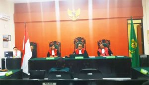 Dalam Agenda Sidang Pledoi, Ketua PAC PDIP Terdakwa Perusakan APK Minta Bebas
