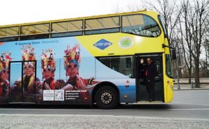 Photo of the Gandrung Banyuwangi Dance Decorating Tour Buses in Berlin