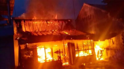 House Fire in Rogojampi, 1 Dead People