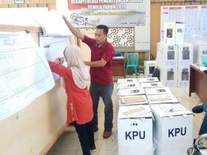 4 Kecamatan Mulai Rekapitulasi Penghitungan Surat Suara Pemilu 2019