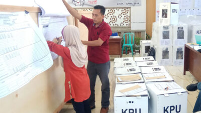 4 Kecamatan Mulai Rekapitulasi Penghitungan Surat Suara Pemilu 2019