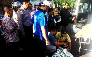 Antar Anak Sekolah, Pemotor Jatuh Lalu Meninggal Dunia