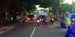 Bus vs Motor di Wongsorejo, Satu Orang Meninggal Dunia