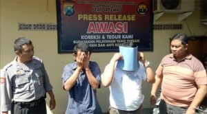 Polisi Tetapkan 2 Tersangka Kasus Pencurian Bantalan Rel Kereta Api di Sempu