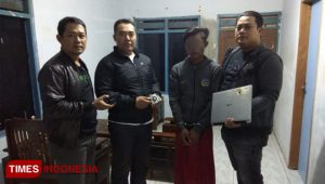Curi Laptop Milik Tetangga, Pemuda Asal Genteng Diamankan Polisi