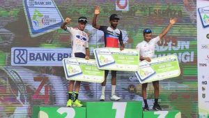 Metkel Eyob Tercepat di Etape Keempat Tour d’Indonesia 2019