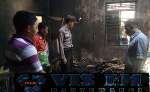 Rumah Nenek di Gambiran Terbakar, Diduga Api dari Tungku Dapur