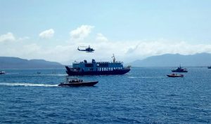 SAR Gabungan Evakuasi Penumpang Kapal Kandas di Selat Bali