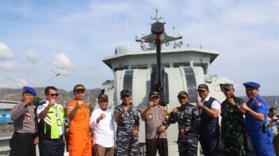 Polresta Banyuwangi Gelar Patroli di Selat Bali