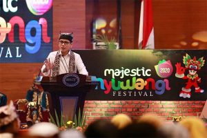 Menpar Wishnutama Janjikan Atraksi Super Spektakuler di Banyuwangi