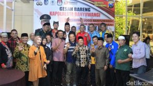 KPU, Bawaslu, Parpol, Gesah Bareng Pengamanan Jelang Pemilu Banyuwangi