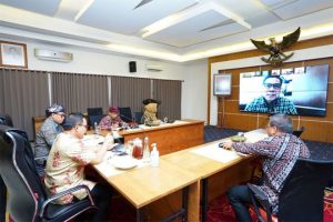 Rapat Online dengan Bank soal Corona, Bupati Anas Bahas Opsi Gerakkan Ekonomi