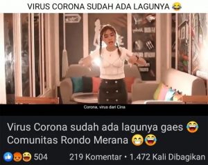 Lagu Berjudul ‘Corona’ Tuai Protes