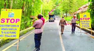 Palace Cave Water Provided for Alas Purwo Tourist Visitors