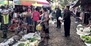 Kesadaran Warga Pasar Pakai Masker Rendah