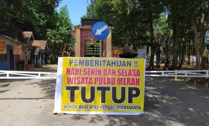 Wisata Pulau Merah Tutup Dua Hari