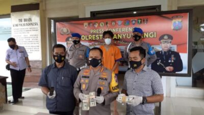 Polisi Ciduk Tersangka ke-13 Jaringan Peredaran Uang Asing Palsu di Banyuwangi