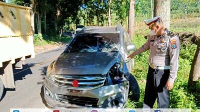 Ertiga dan Beat Tabrakan, Satu Korban Tewas