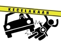 Disenggol Pikap, Ditabrak Katana, Pemotor Tewas