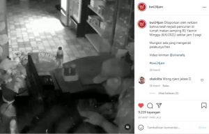 Viral Aksi Pencurian di Sebuah Rumah Makan Samping RS Yasmin Banyuwangi dan Terekam Kamera CCTV