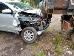 Gara-Gara Ngantuk Pengemudi Asal Jambewangi Sempu Tabrak Toyota Avanza