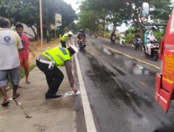 Diduga Oleng Hingga Tabrak Truk, Pengendara Roda Dua Asal Wongsorejo Meninggal Dunia