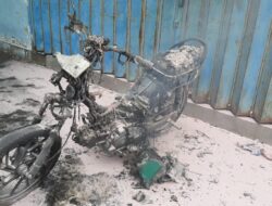 Konsleting Kelistrikan, Picu Sepeda Motor Nelayan Muncar Terbakar