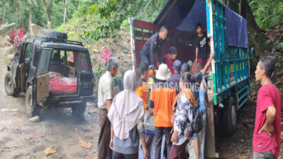 Dramatis, Ibu Pecah Ketuban di Banyuwangi Dievakuasi Pakai Truk