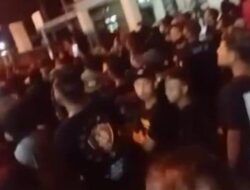 Viral Massa Perguruan Silat Ngeluruk Polsek Bangorejo Banyuwangi