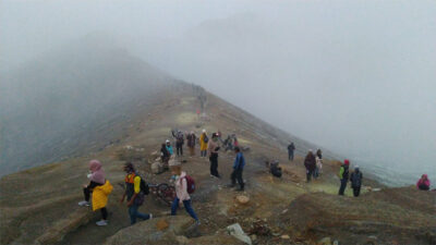 Asal Usul Munculnya Kawah Ijen Banyuwangi