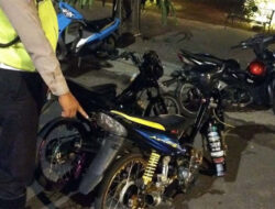 Dozens of Protolan Motorcycles Allegedly Want to Race Wild in Banyuwangi confiscated