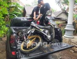 Laka Lantas Antara 2 Motorcycle on Jalan Raya Blok Agung, One Dead