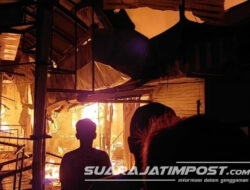 Pasar Galekan Banyuwangi Ludes dilalap Api