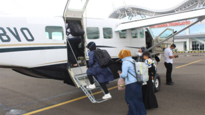 Fans of Susi Air Pilot Flight Banyuwangi-Sumenep Route Are Quite High