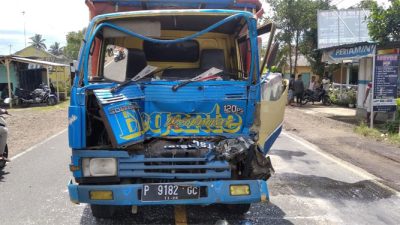 Bus Stops Suddenly, Multiple Truck Collisions at Glenmore