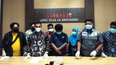 Petugas Lapas Banyuwangi Gagalkan Penyelundupan Sabu Lewat Sabun Batang