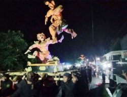 Puncak Nyepi, Umat Hindu Banyuwangi Gelar Ritual Tawur Kesanga