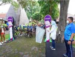 Hundreds of cyclists from various regions enliven “Go West Gantasan Banyuwangi”
