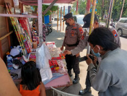 Jaga Kekhusyukan Ramadhan, Polisi di Banyuwangi Razia Petasan