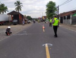 Motor vs Motor, Satu Pengendara Meninggal Dunia