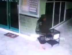 CCTV Recorded, Thief Steals Viral Mosque Charity Box on Social Media