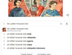 Mengenal Sosok Siti Latifah Herawati Diah Yang Jadi Google Doodle Hari ini Minggu 3 April 2022