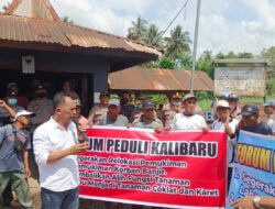 PTPN XII Demonstrated by Tens of Residents of Kalibaru Banyuwangi After Flood Disaster