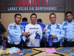 Penyelundupan Sabu Dalam Sandal Jepit ke Lapas Banyuwangi Digagalkan